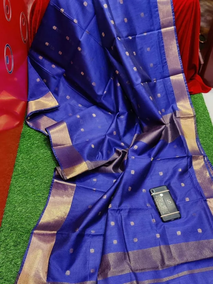 Traditional Weave Premium Maheshwari Silk Saree